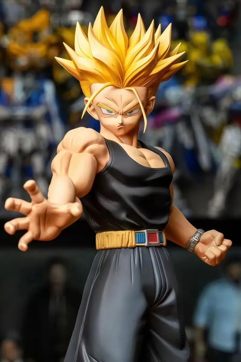Dragon Ball Z Trunks Anime Figure Saiyan Trunks Action Figurine Model Statue Doll Collection Room Decor Christmas Birthday Gift