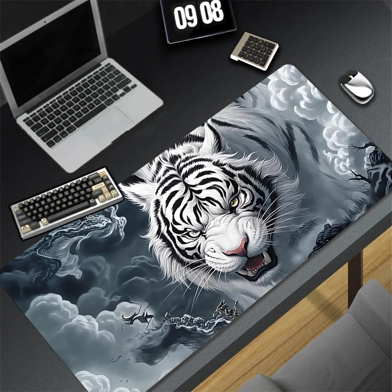 

Pattern Game HD Mousepad Pad Rubber Mouse Mat Desk Gaming Non Slip Table Mat PC Gamer Cabinet Tiger Mousepad Cool Keyboard Pad