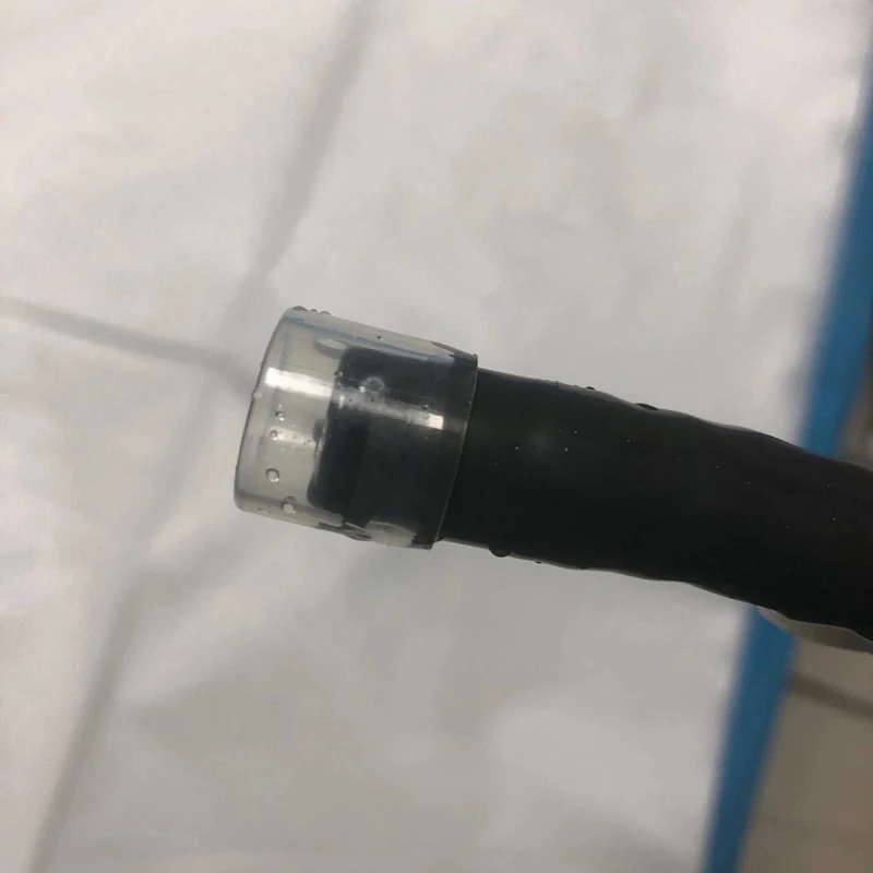 5 pçs/lote Tampas Endoscópicas Descartáveis Far-end Gastroenteroscopia Tampa Transparente