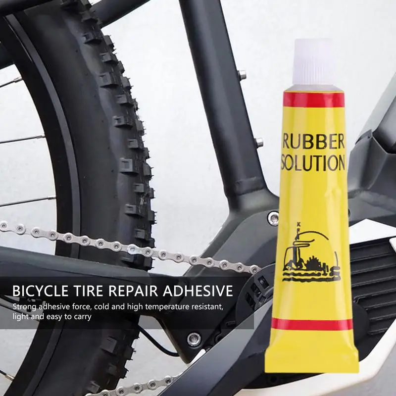 Bicycle Tire Repair Glue Liquid Strong Rubber Glue Wear-resistant Non-corrosive Adhesive Bicycle Inner Tube Tire Patch Repair