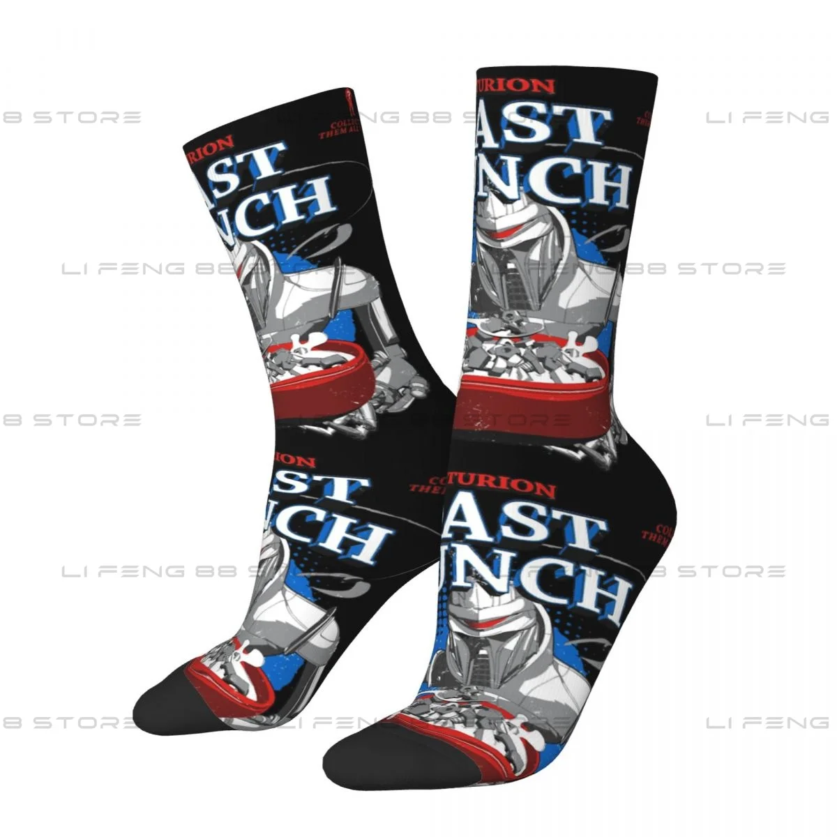 Centurion Toast Crunch Unisex Winter Socks Battlestar Galactica Cycling Happy Socks Street Style Crazy Sock