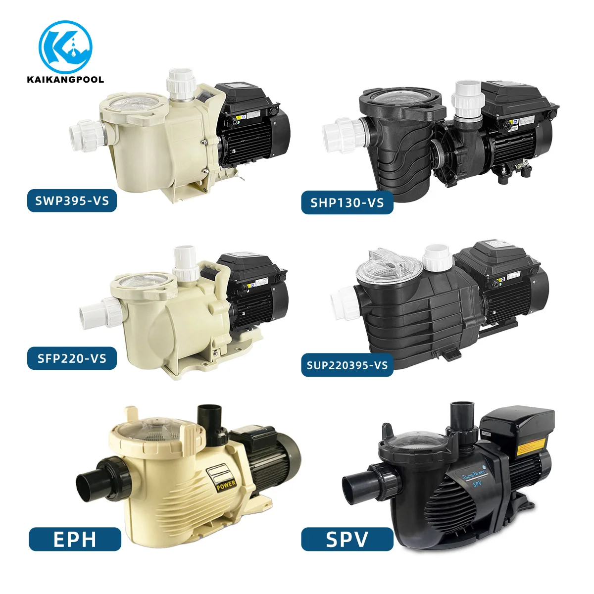 Variable Speed Swimming Pool Circulation Pump 1.5HP 2HP 3HP High Efficient Water Pump For Spa Pond