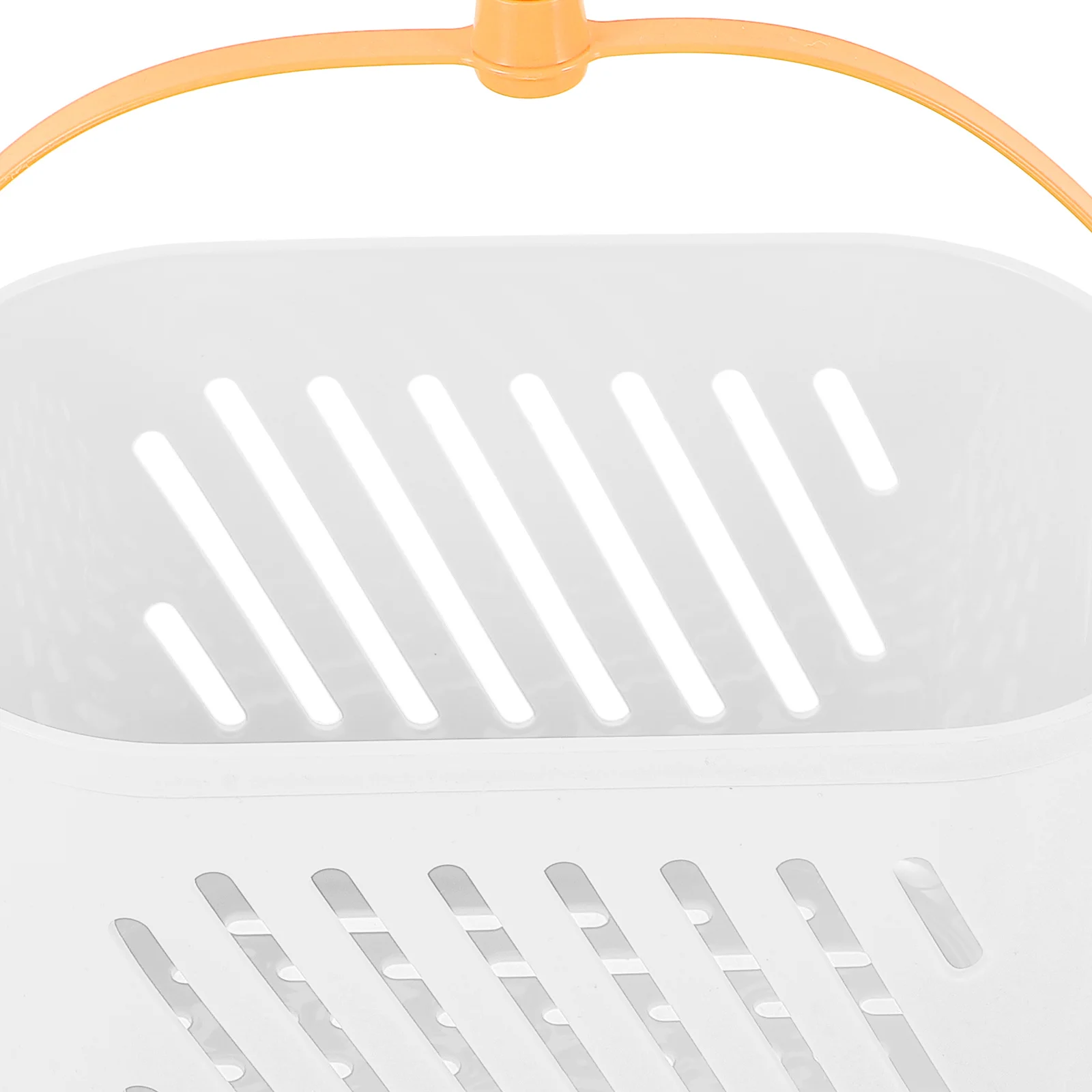 

Plastic Hanging Shower Basket Bathroom Organizer Storage Container Smooth No Burrs for