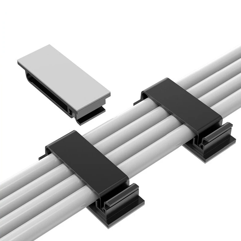 Acrylic Backed Cable Organizer Plug Cable Fixer Self-Adhesive Storage Hole-Free Multifunctional Cable Organizer Easy Install