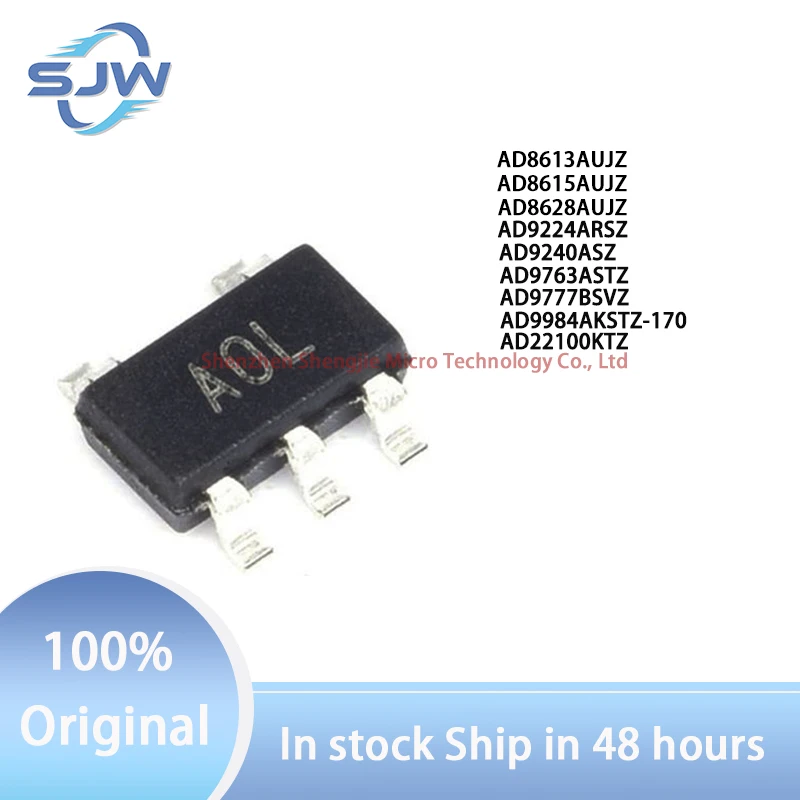 AD8613AUJZ AD8615AUJZ AD8628AUJZ AD9224ARSZ AD9240ASZ AD9763ASTZ AD9777BSVZ AD9984AKSTZ-170 AD22100KTZ amplifier ADC DAC sensor