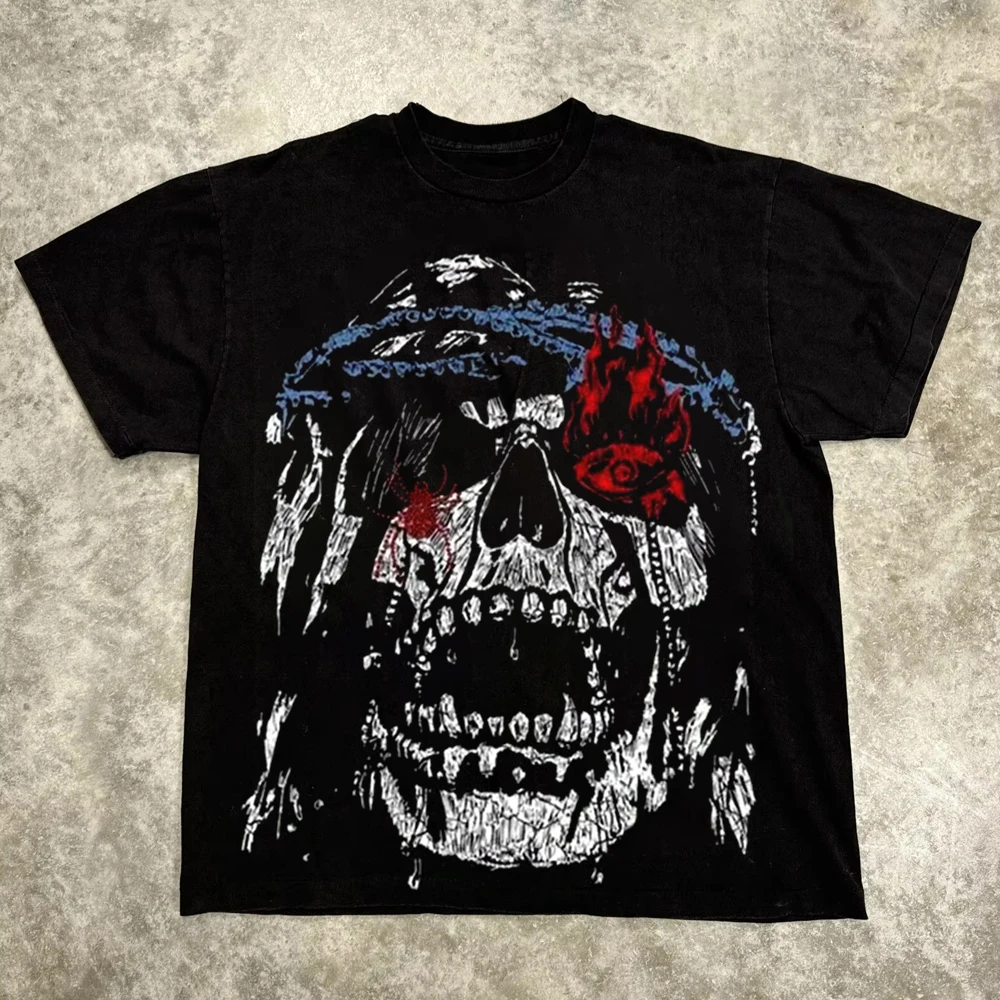 

Футболки Harajuku с буквенным графическим рисунком Y2k, топы для мужчин и женщин, уличная футболка большого размера, уличная одежда на выбор, винтажная футболка