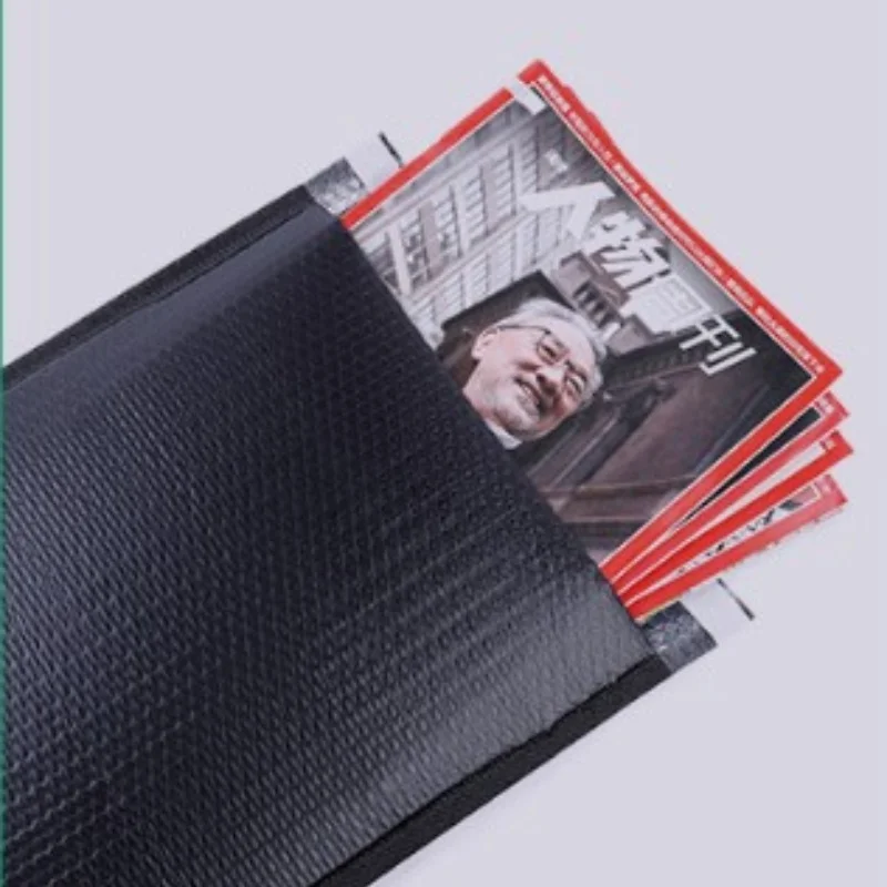 50pcs Black Bubble Envelope Bag Waterproof Foam Express Envelope Bag Self Adhesive Packaging Storage Bag - view 6