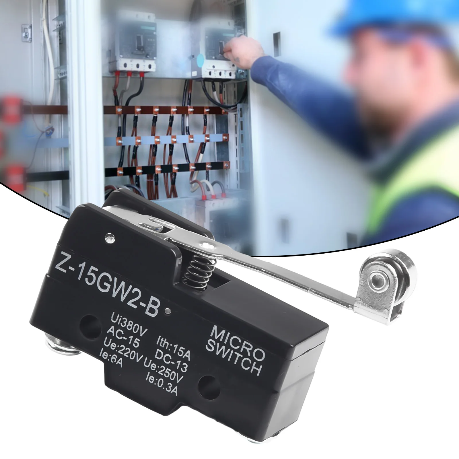 Long Lasting Use Stable Transmission Z15GW2B Limit Switch For Precise Operation Waterproof And Dustproof For Added Protection