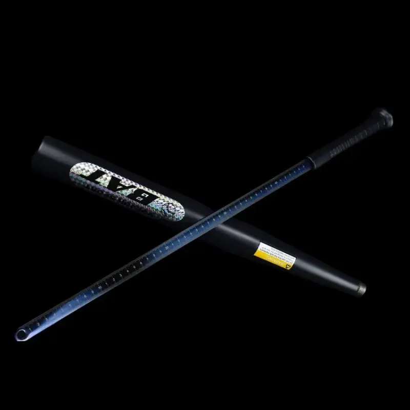 73cm Outdoor Portable EDC Longquan Handmade Solid Baseball Bat Thickened Alloy Steel Solid Wood Car Defense Stick