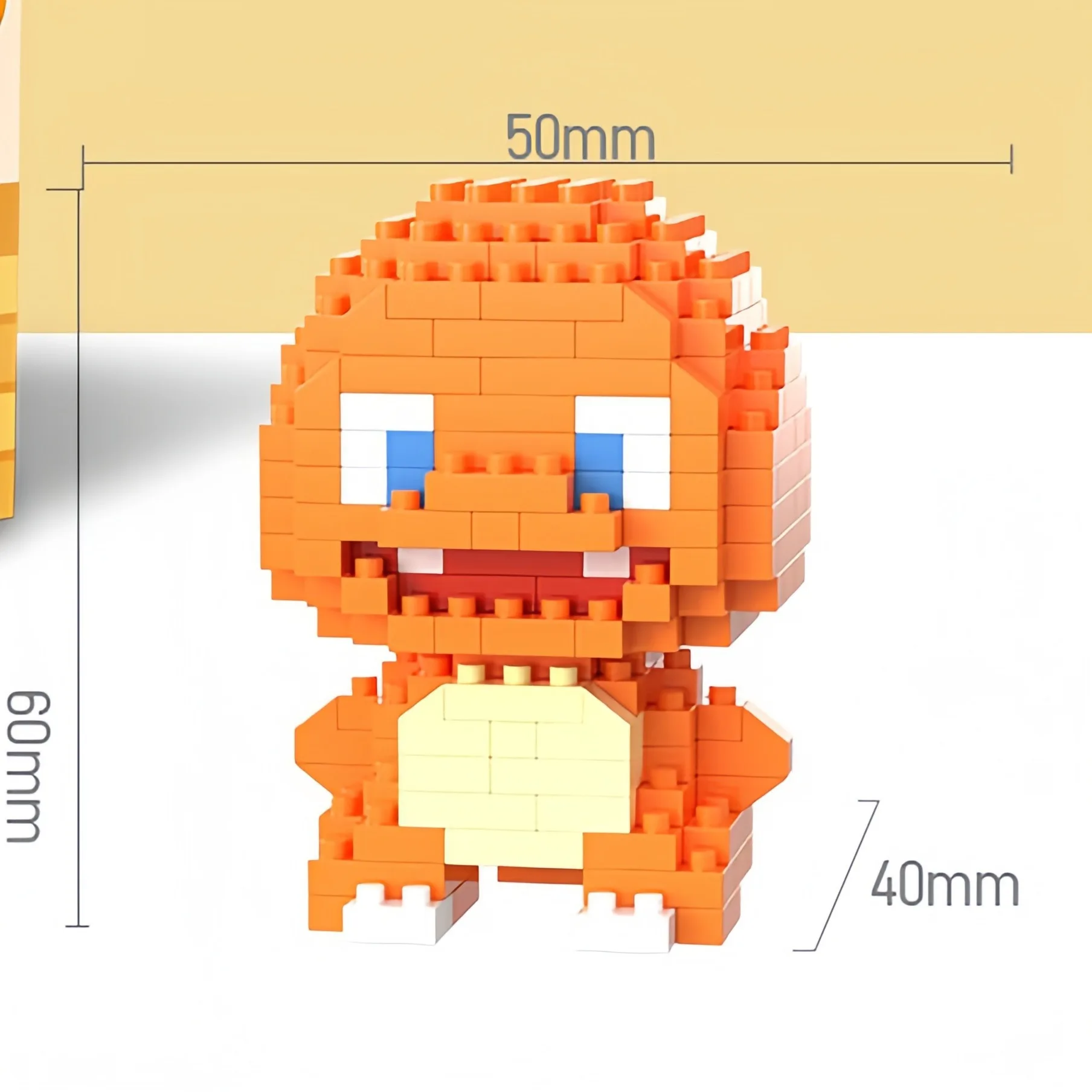 Pokemon Blöcke kleine Cartoon Mini Baustein Pikachu Charizard Eevee Mewtwo Anime montieren Action-Modell Puppen Jungen Spielzeug – Detail 1