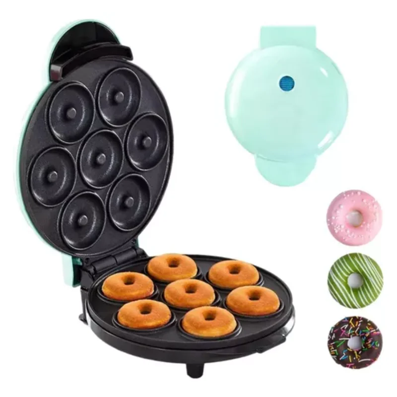 Sweet Doughnut Maker Light Green  Non stick Pastry Cooking Machine Dessert Takoyaki maker Donut maker Takoyaki pan Crepe maker