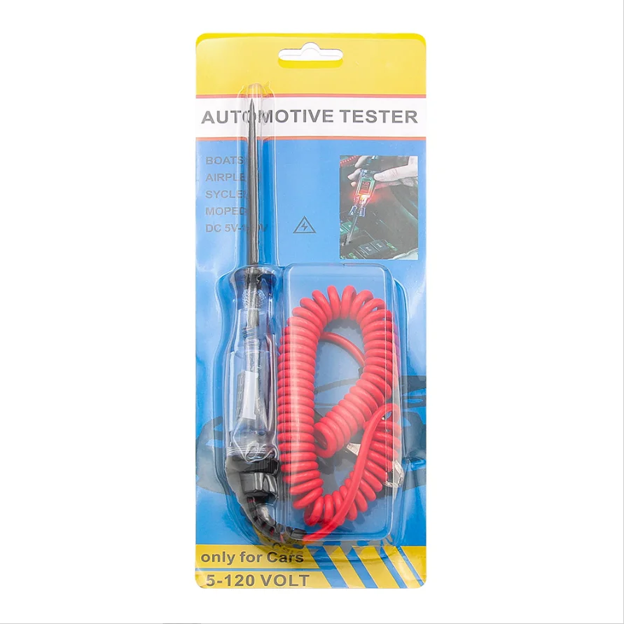 

Тестер цепей 5В-120В, цифровой светодиодный пробник-лампа, новый автомобильный тестер напряжения для грузовиков, инструмент для ремонта автомобилей