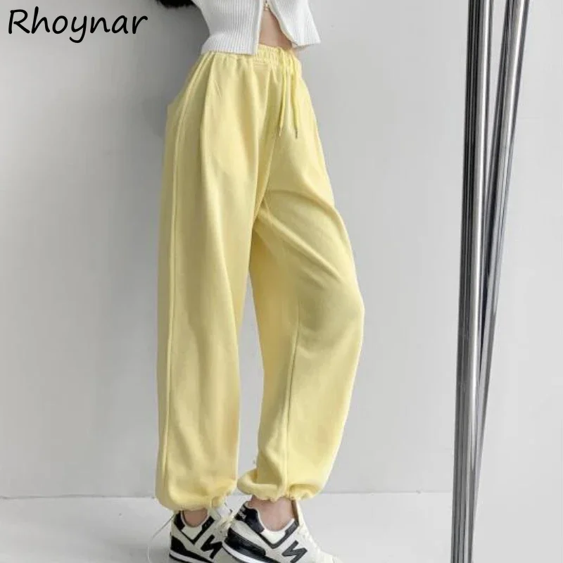 

Women Hip Hop Pants Sporty Clothing Jogger High Waist Baggy Vintage Multi Colors Minimalist Pantalones Korean Streetwear Casual