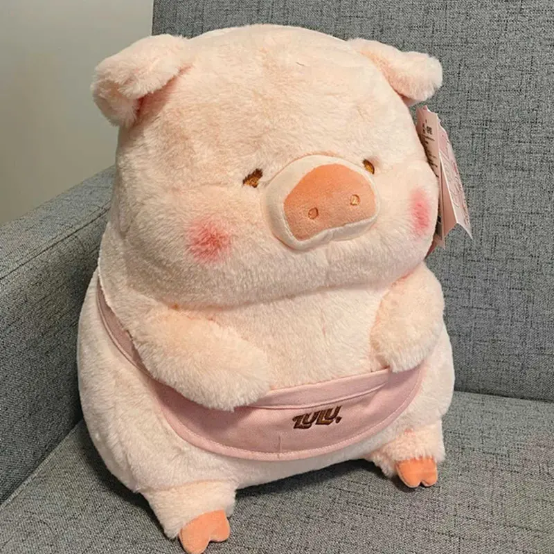 30cm Kawaii Anime Lulu Pig Plush Toy Creative Stuffed Animals Piggy Doll Girl Birthday Toys Girlfriend Couple Cute Gift