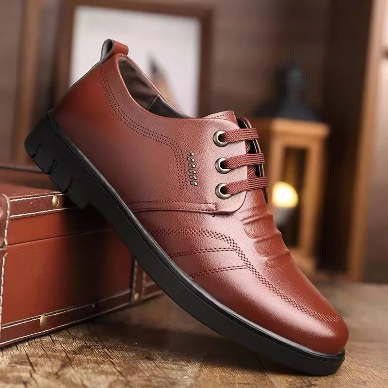 Lederschuhe Herren neue Business formelle Schuhe für Männer Herbst atmungsaktive Herren britische koreanische spitze Zehen Hochzeit Trauzeugen Schuhe