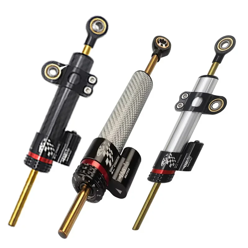 

Universal dimoiv Matris adjustable steering damper for Kawasaki Ninja 400 300 250 Honda CB650F Yamaha R1 YZF-R3 R25 Tracer