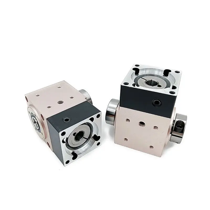 Sterzo di precisione Angolo retto di 90 gradi per commutatore LZT Riduttore epicicloidale Servomotore passo-passo Riduttore angolare