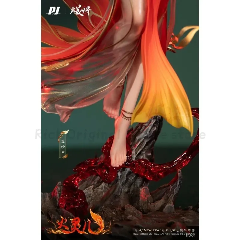【In Stock】Original PIJI New Era Perfect World Animation Theatrical Version Fire Spirit 1/6 Light Statue Anime Figure