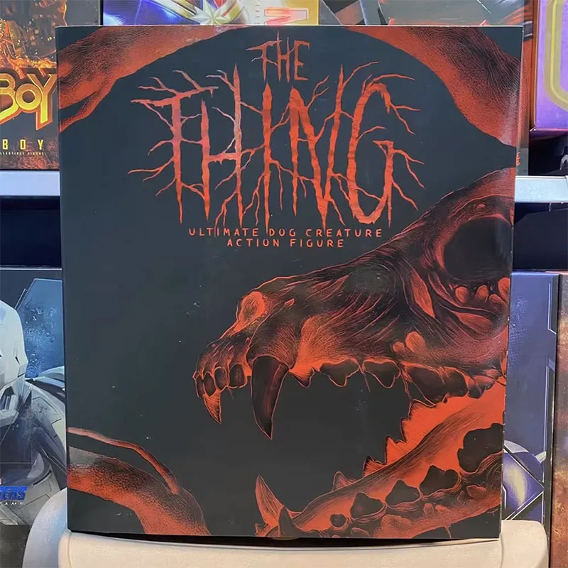 NECA 04905 The Thing Figure Deluxe Ultimate Dog Creature Action Figuras ภาพยนตร์สยองขวัญรุ่นเครื่องประดับอะนิเมะอุปกรณ์ต่อพ่วงต้นฉบับ