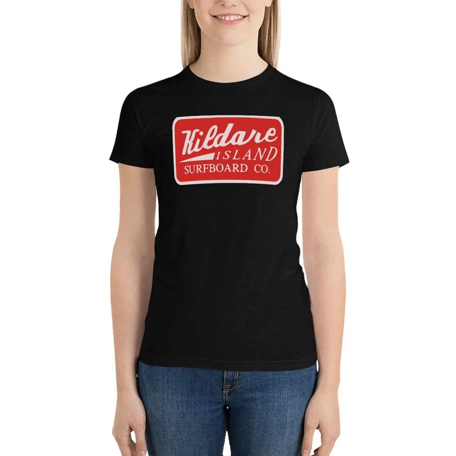 

Kildare Island Surf T-Shirt Short sleeve tee graphics T-shirt Women