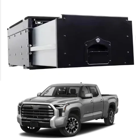 Car Accessories Outdoor Camping Pickup Truck Kitchen Drawer System for Toyota Tundra 5ft/5.5ft/6.5ft