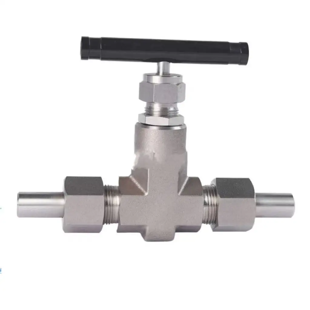 Multi-specification Straight-through High Temperature Needle Type 304 Stainless Steel Imitation Imported Welded Pipe Valve