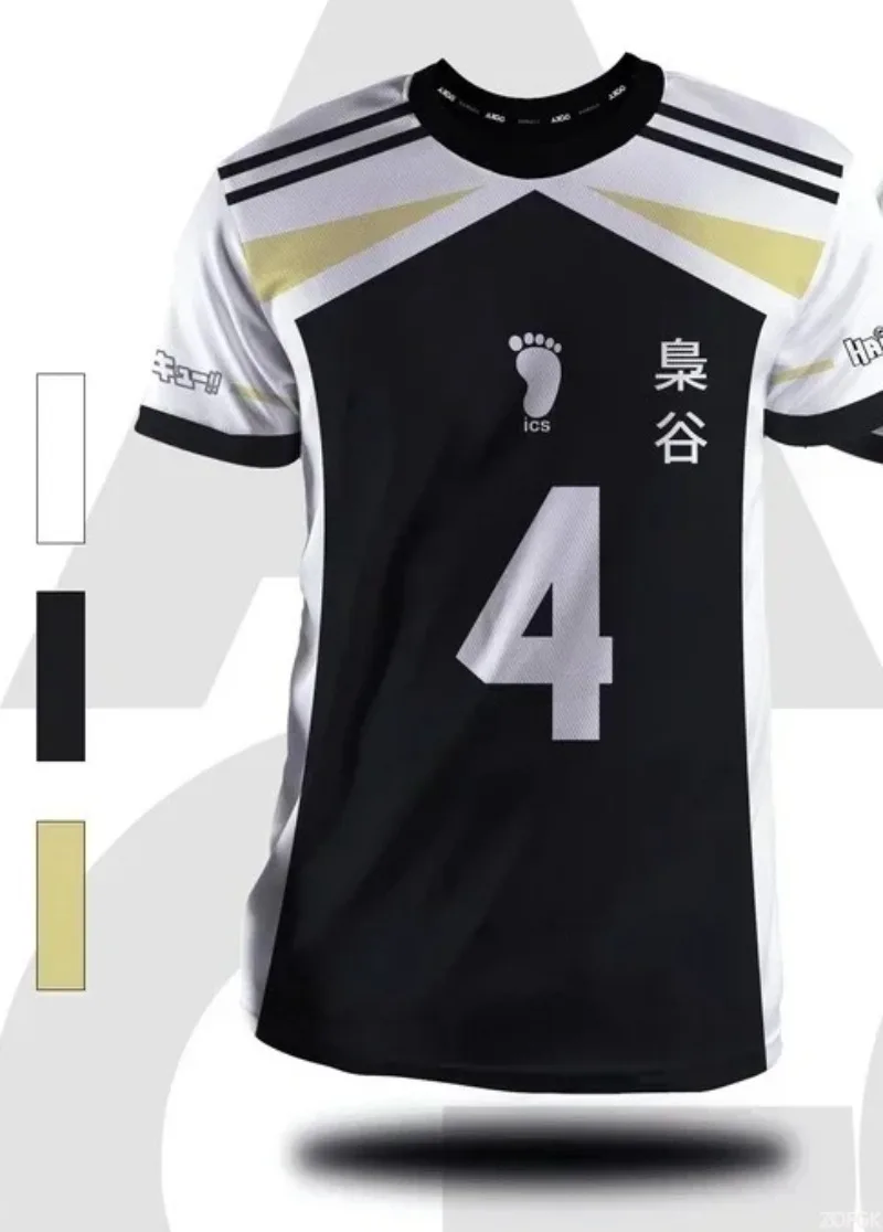Haikyuu Fukurodani Bokuto Anime Men T-Shirts 2025 New Summer Fashion Casual Jersey Round Neck Top Short-Sleeve Tee Men Clothing image 6