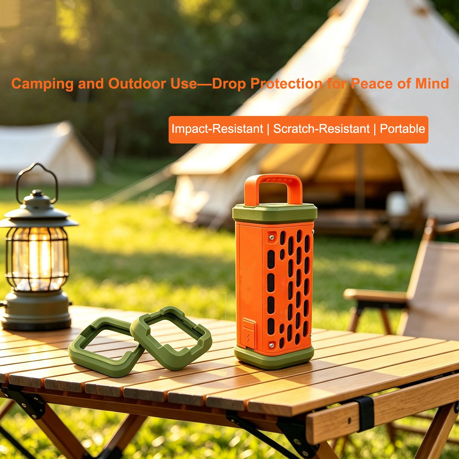 For Turtlebox Ranger Speaker Silicone Bumper Case Shockproof Anti-Drop Washable Protective Cover Outdoor Audio Accessories