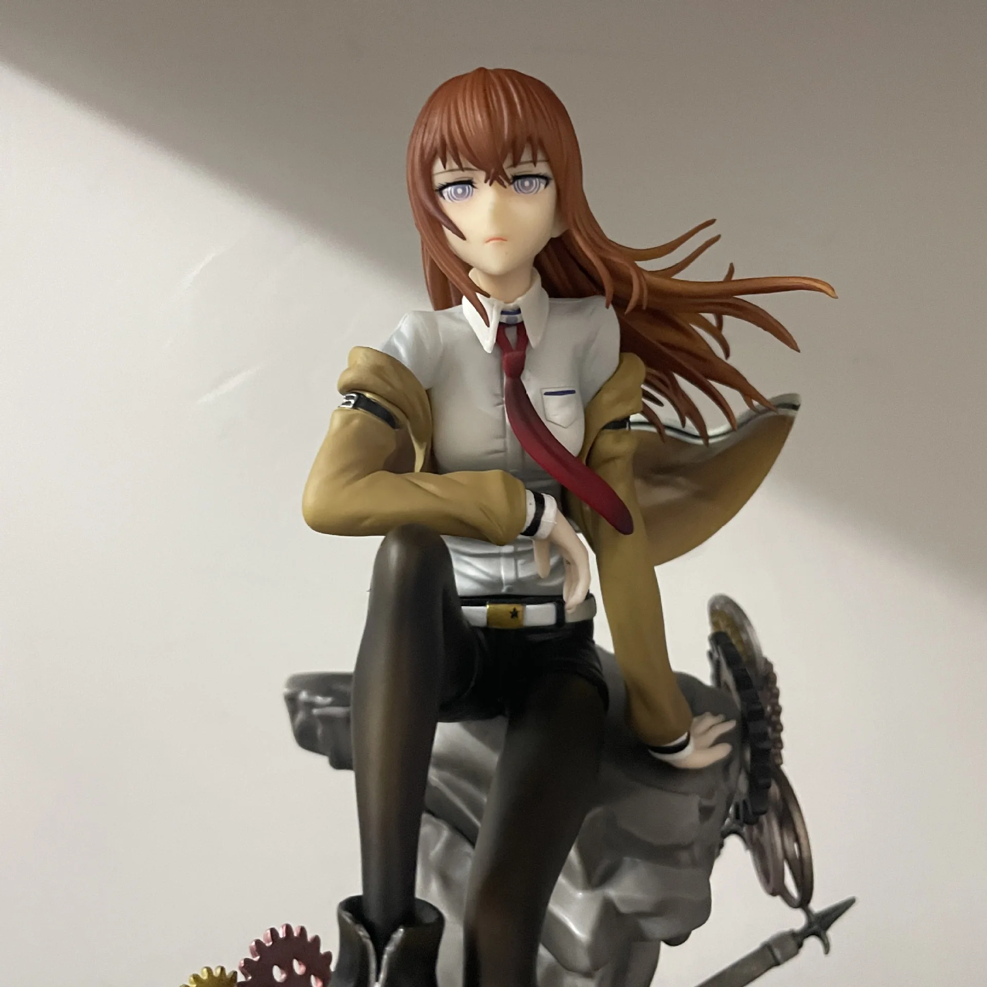

Фигурка Steins Gate 25 см-Макисе Курису, игровая модель для девочек, коллекция украшений стола, кукла для детей и игрушек, подарки на день рождения
