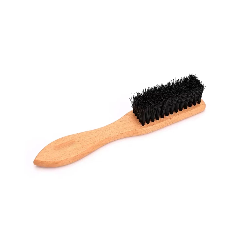 Barber Wood Handle Hairdressing Soft Cleaning Brush