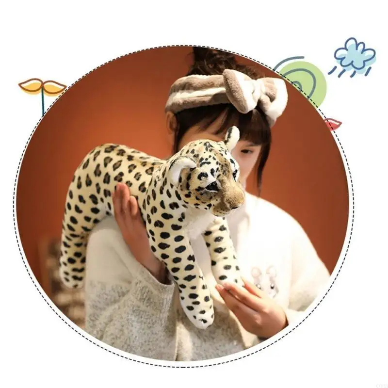 CORB Cartoon Animal Stuffed Doll for Kids Skin Friendly Stuffed Appease Resting Toy for Kids Birthday Christmas Gift