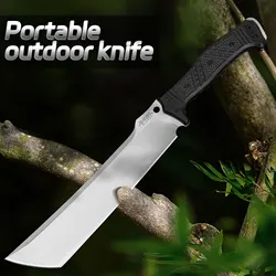 Sharp Military Tactical Knife, Self-Defense, Fixed Blade, Outdoor Jungle Multi-purpose Survival Knife and Cutting Knife