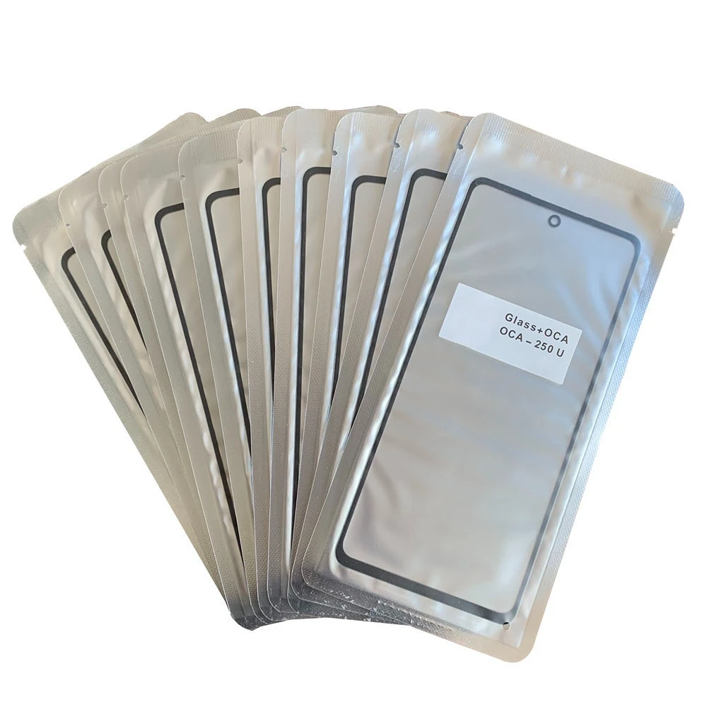 

Высококачественное переднее стекло + OCA для Xiaomi Mi 13 12T 11i 11X Pro 11T 10 10T 12 Lite, сенсорный экран, ЖК-дисплей, внешняя панель, защитное стекло