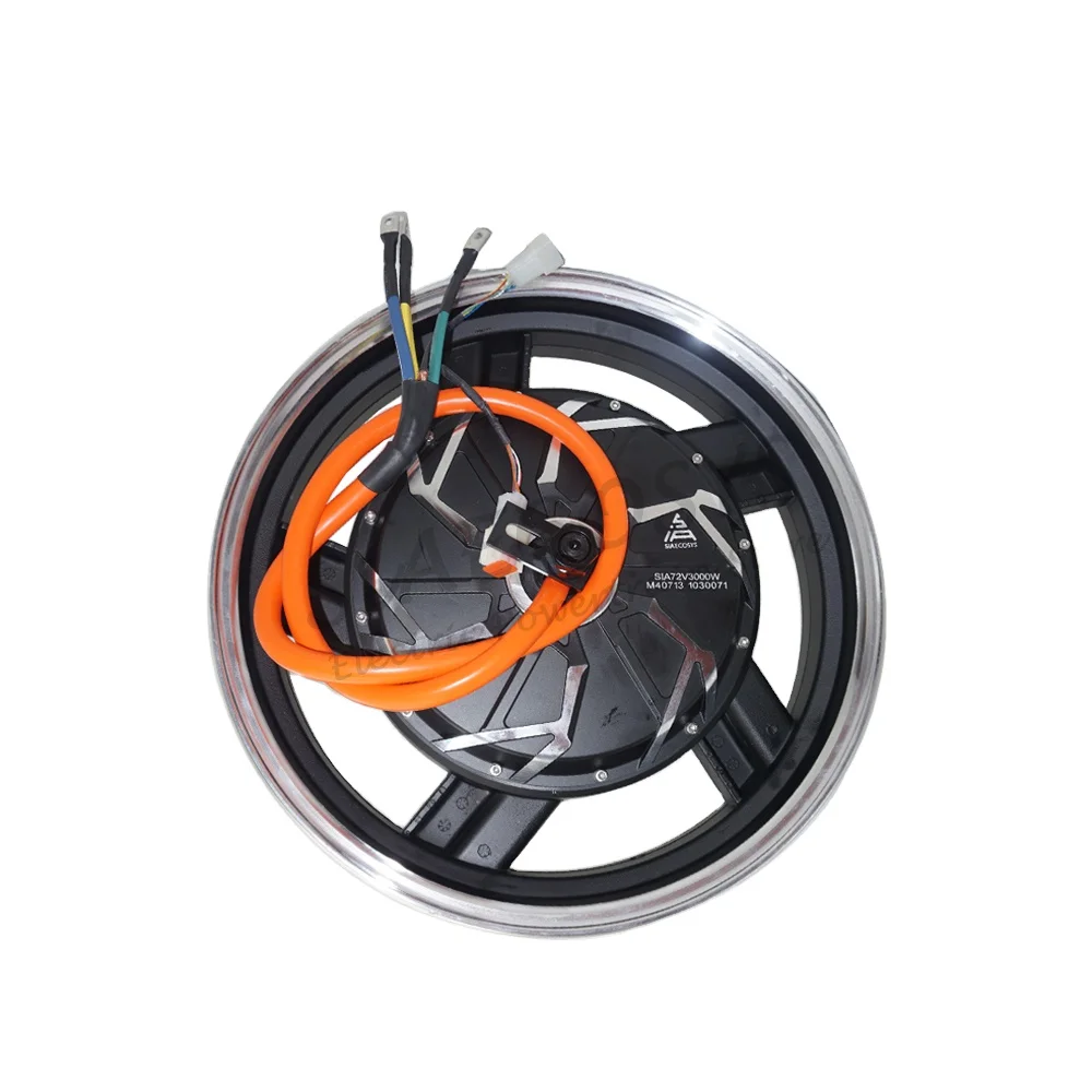 QS 17*3.5inch 3kW 3000W 260 40H V3/V4 Big Slot BLDC Electric Scooter Motorcycle in Wheel Hub Motor New Update