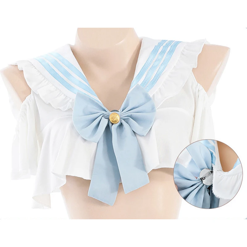 XXOO-lencería erótica Sexy para mujer, uniforme de marinero de Anime Lolita, trajes de sirvienta para estudiantes, disfraces de Cosplay