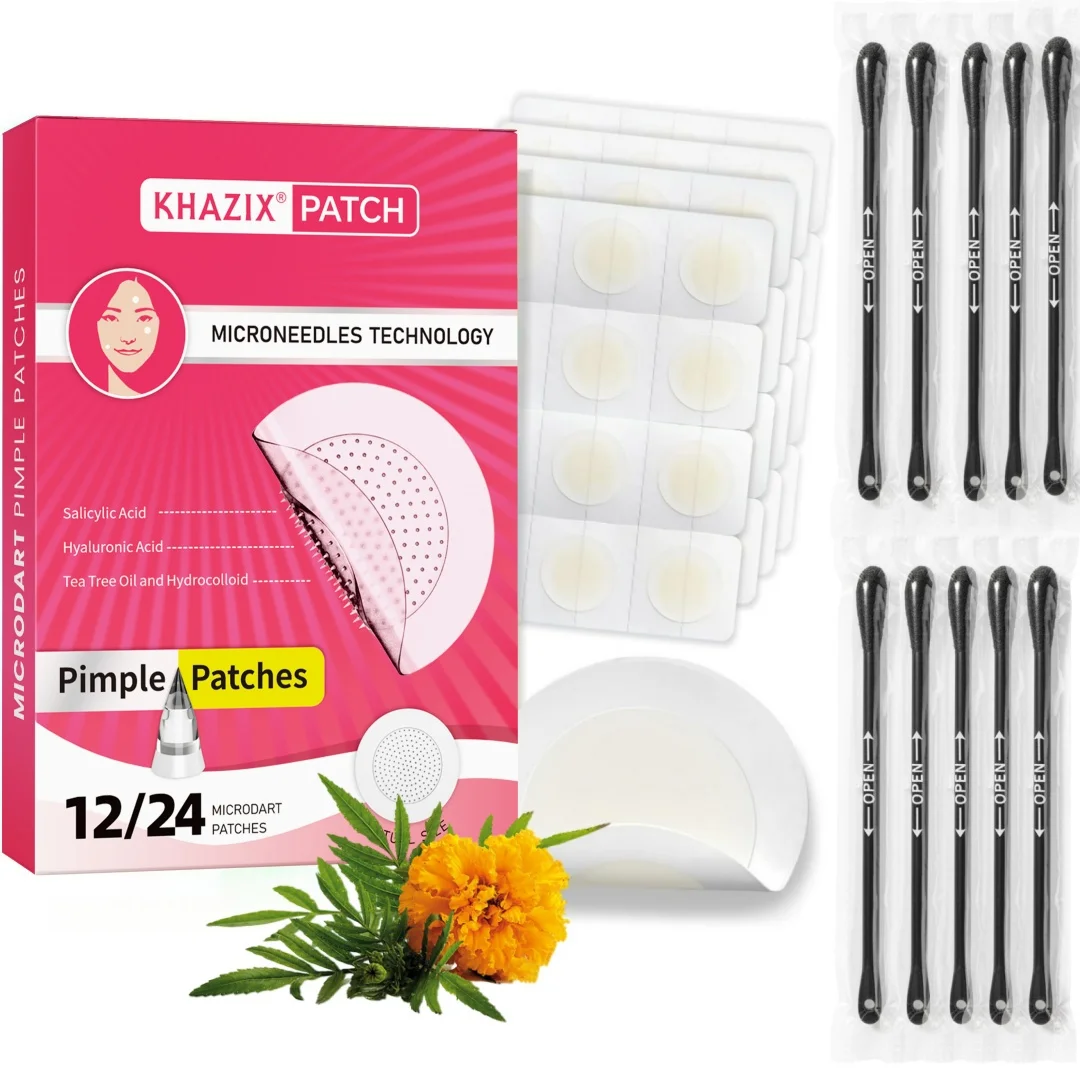 22 個のニキビ防止パッチ、ハイドロコロイドの目に見えないパッチ、マイルドな処方、より良いニキビ除去に役立ちます。