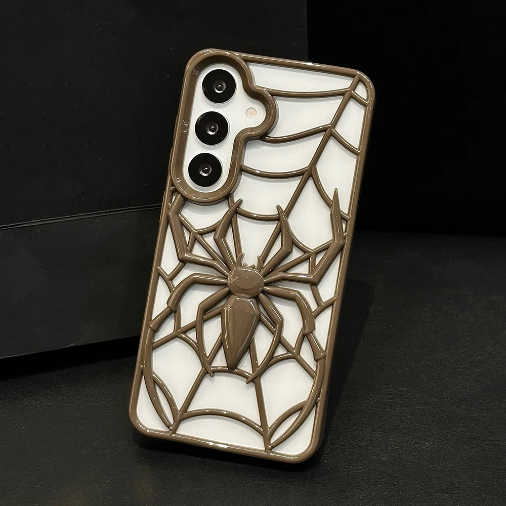 Coole 3D Spider Hollow Dissipate Heat Handyhülle für Samsung Galaxy A16 A13 A26 A36 A56 A54 A55 A06 A04 Weiche Silikonhülle – Detail 16