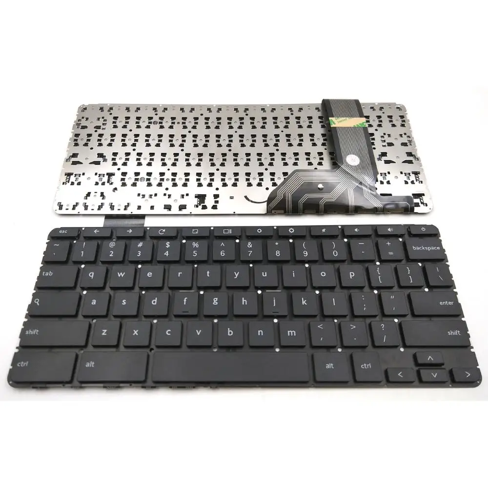 

New For HP Chromebook 11 G5 Series Laptop Keyboard US Black Without Frame 917442-001