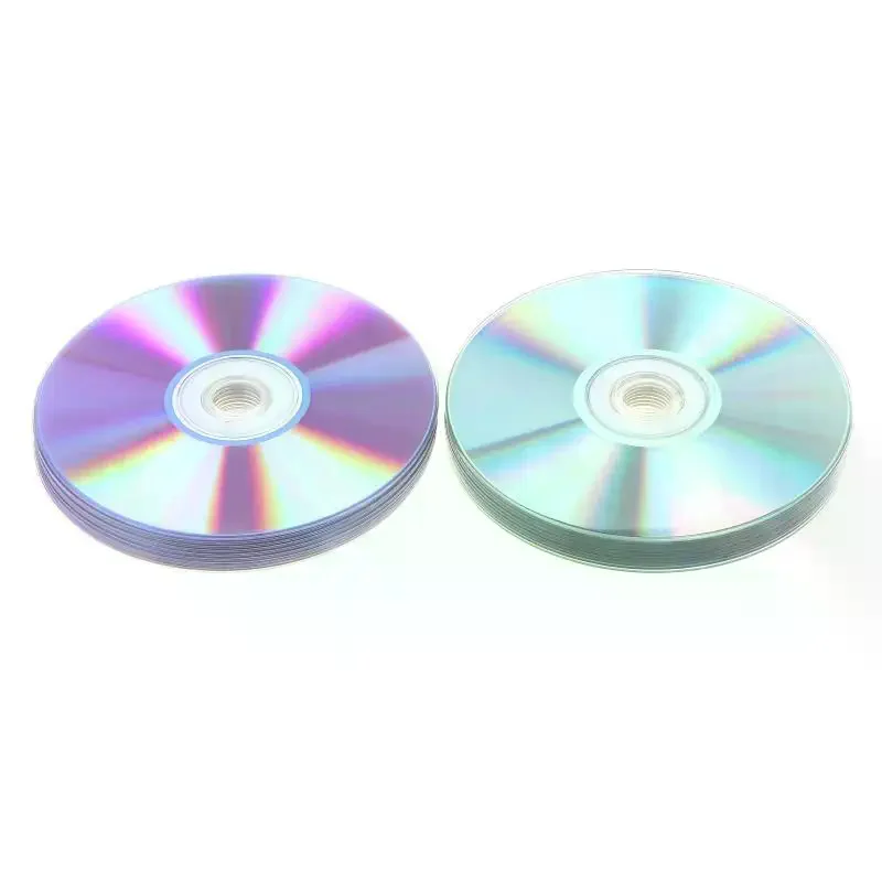 10Pcs Recordable Compact Disc 3724 3725 Blank CD R 700MB 80min 52x 4.7GB 120min 16x Multimedia Recording Discs