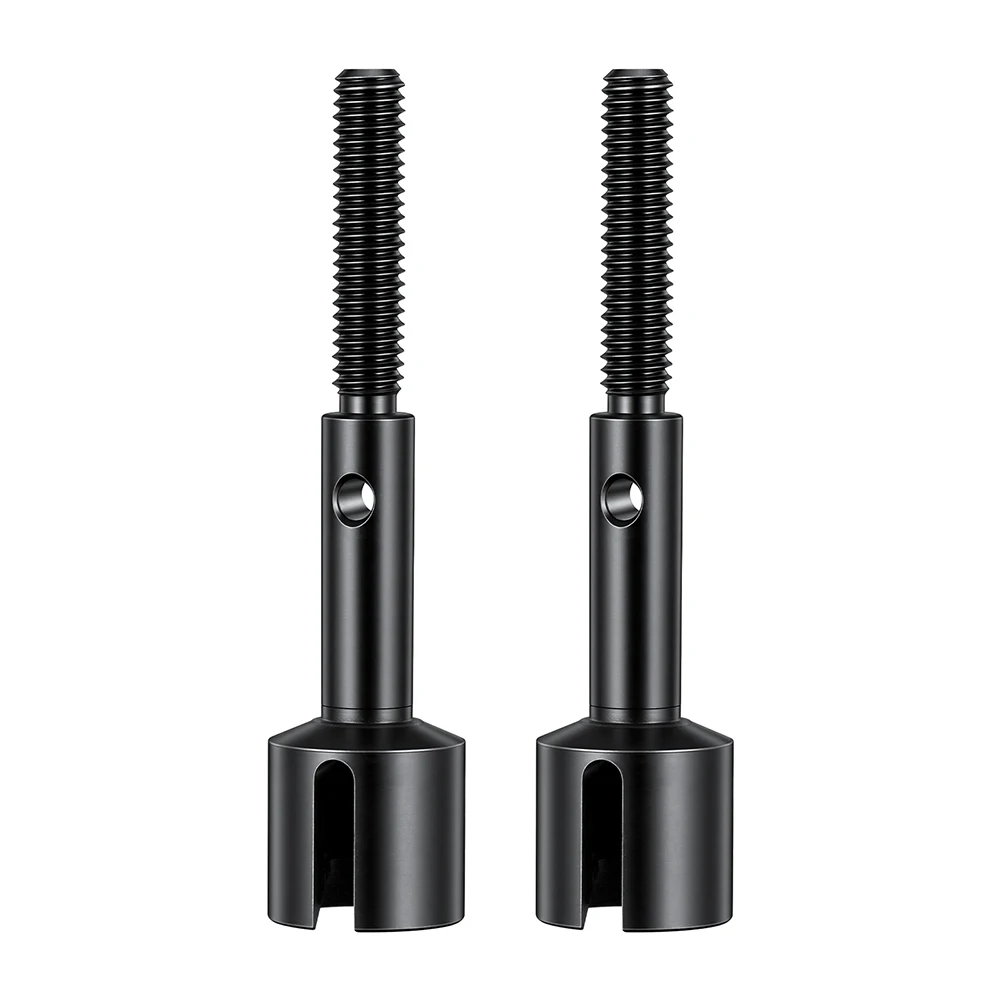 MIBIDAO Metal Steering Cup Front and Rear CVD Drive Shaft for 1/10 TRAXXAS 4 TEC 2.0 Motorhome RC Car Upgrade Parts Accessories