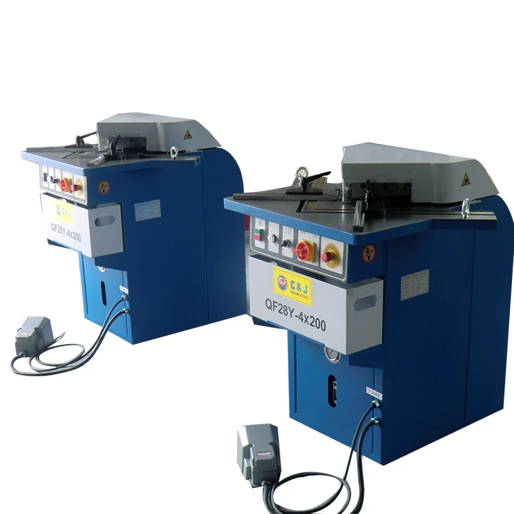 Machine de Découpe d'Angle de Tôle de Style Hydraulique, QF28Y