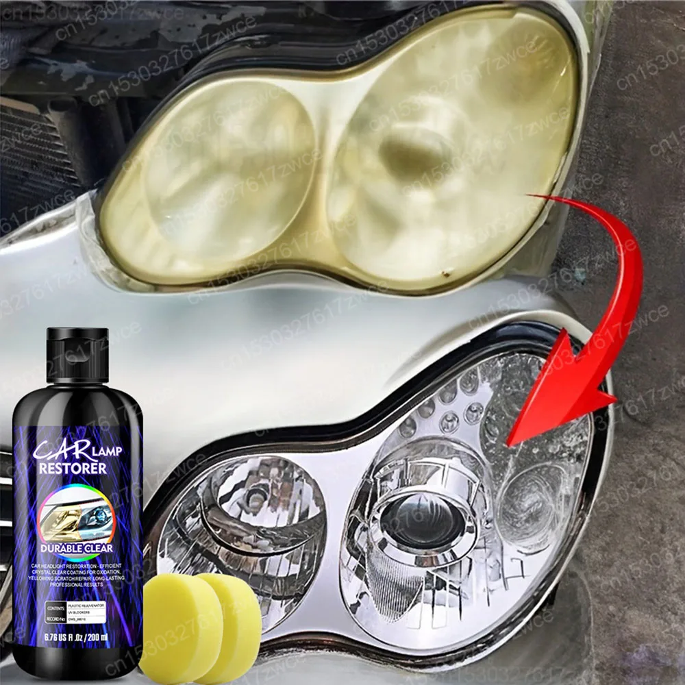 Cars Headlight Restoration Polishing Kits Headlamp  Cleaning Car Paste Paint Refurbish Agent Repair Kits Car Light Polisher