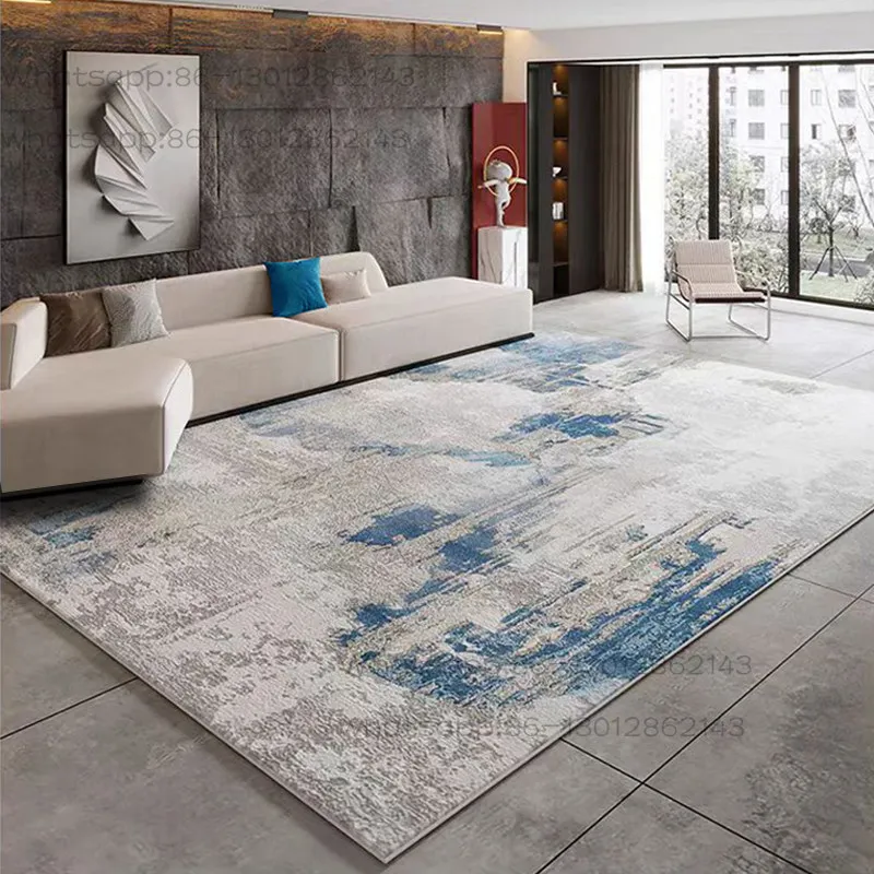 Carpet living room light luxury high sense 2026 new leave-in washable sofa blanket household bedroom bedside floor mat