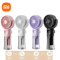 Xiaomi Portable Humidifier Fan Mini Handheld Misting Fan Portable Rechargeable Handheld Fan with Humidifier Mini Water Spray Fan