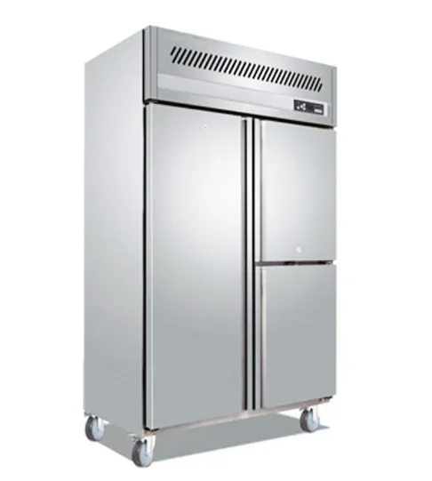 

OEM Low Noisy Vertical 4 Doors Freezer Stainless Steel Industrial Upright Workbenchr Commercial Refrigerator Freezers