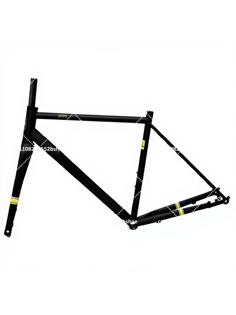 700C Gravel Frame 42C CR-MO Steel 4130 Frame with Carbon Fork Disc Brake Bicycle Frameset Road Bike Frameset