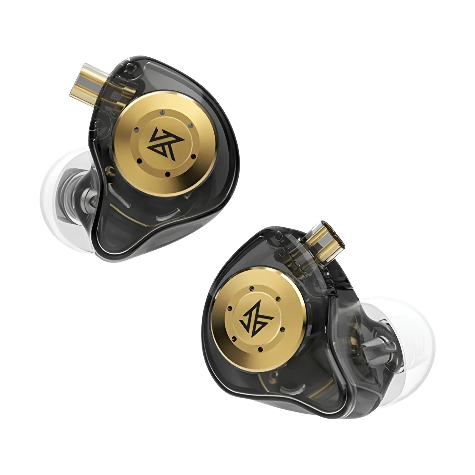 Kz edx pro fones de ouvido com fio no ouvido metal alta fidelidade graves com microfone esporte monitor cancelamento ruído fone