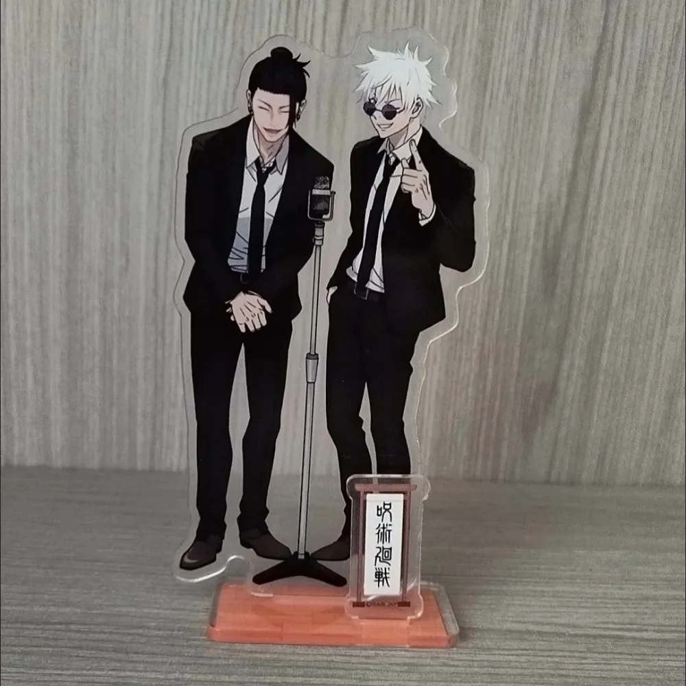New Jujutsu Kaisen Acrylic Stand Figure Geto Suguru Satoru Gojo Anime Peripheral Arrangement Children\'s Room Desktop Ornament
