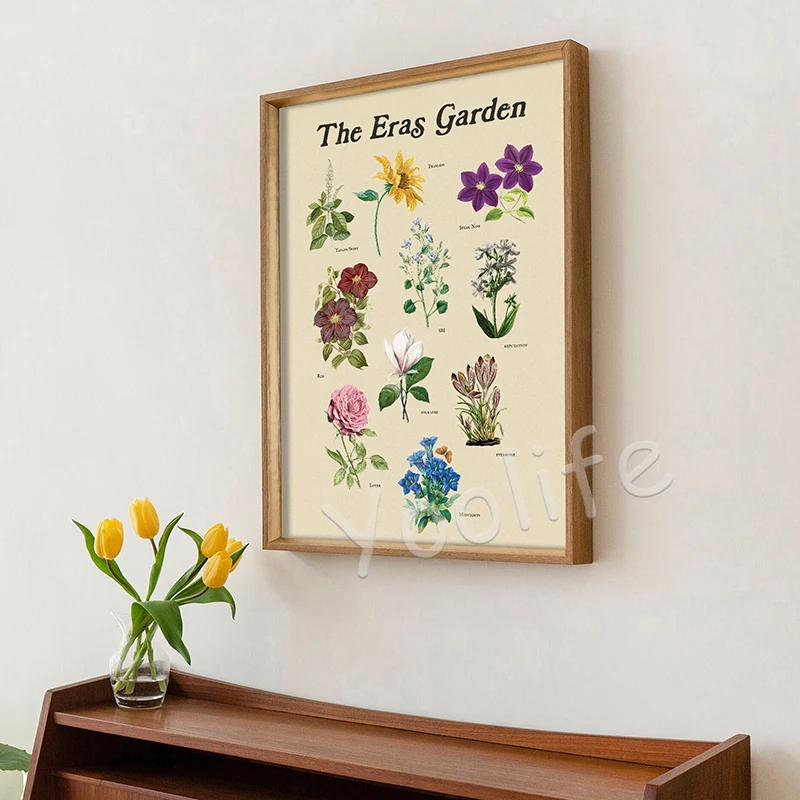 TS جولة Eras التذكارية جدار صور خمر تايلور أليسون المشارك موسيقى البوب الرسم على لوحات القماش الجدارية يطبع ديكور غرفة المنزل