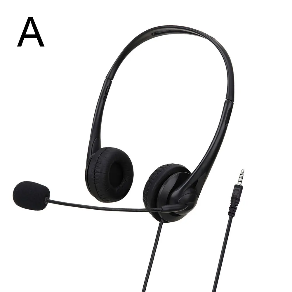 3,5 mm bedrade pc-hoofdtelefoon Universele USB-laptopheadset met ruisonderdrukkende microfoon voor chatnetwerkonderwijs Videoconferentie